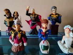 ハロカプ Zガンダム キャラクターフィギュア(胸像) 五体セット - メルカリ