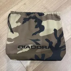 DIADORA 巾着袋 カモフラージュ柄