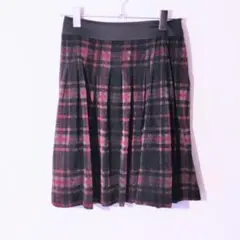 エル ELLE PARIS チェック柄 スカートのサムネイル