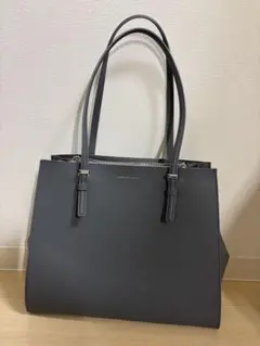 チャールズアンドキース クラシック ダブル ハンドル トート バッグ