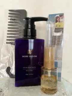 MORE BLOOM エステヘッドバス モイストクリア 300g ヘアブラシのサムネイル