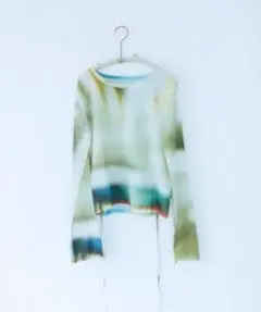 PAMM 「たしかにそこにあった夜」のガーゼトップ　(真夜中のバス) サイズF PAMM たしかにそこにあった夜 ガーゼトップス 真夜中のバス