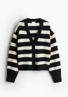 新品未使用‼️H&M リブニットカーディガン