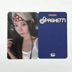 LE SSERAFIM spaghetti soundwave カズハ トレカ