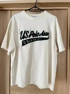 U.S.POLO ASSN.別注サガラロゴ刺繍BIG Tシャツ