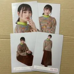 櫻坂46 増本綺良　2023年　冬私服コーデ　コンプ　生写真