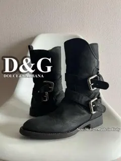 D&G ドルチェ＆ガッバーナ 2ストラップブーツ y2k 平成 ギャル モード系のサムネイル