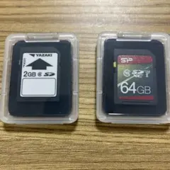 矢崎YAZAKI純正品 ドライブレコーダー用SDカード 2GB 新品 未使用