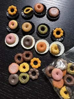 ミニチュアドーナツ　皿セット　まとめ