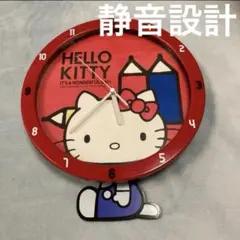 サンリオ ハローキティ 掛け時計　振り子時計　静音設計　激レア品