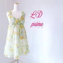 LD prime エルディプライム　花柄ワンピース　キャミソール付きのサムネイル