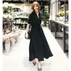 ロングシャツレディース 代 マキシワンピース 春ワンピース