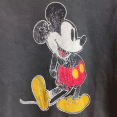 ミッキーマウス プリント スウェット