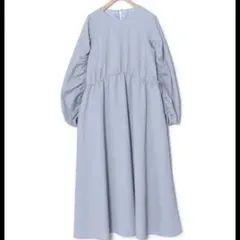 《新品タグ無し》wcloset ドロストギャザーワンピース