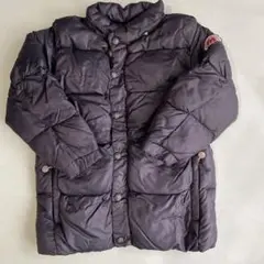 Miki House 黒 ダウン　ジャケット　コート 110cm