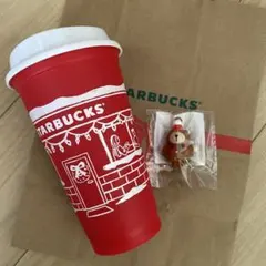 スターバックス ホリデー2025 リユーザブルカップレッド キャップベアリスタ