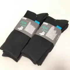 メンズ　靴下　黒【25-27cm】4足セット　ソックス　紳士