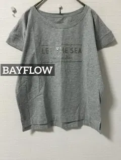 M*様 k0575 BAYFLOW フレンチスリーブカットソー グレー