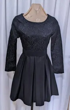 ブラックドレス&ファージャケット☆セット