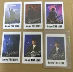ka-yu THE LIVE チェキ風プラスチックカード　vol.4 全5種類