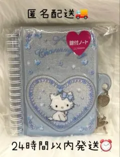 新品　チャーミーキティ　バレエコア　鍵付　ノート