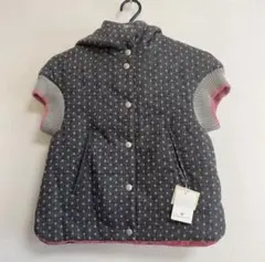 新品　銀座のSAYEGUSA フード付きジャケット 9才 ピンク