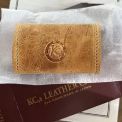 新品未使用 / KC's LEATHER ナチュラルレザー コインケース