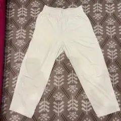 GU コーデュロイパンツ　クリーム色