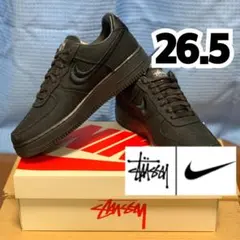 Nike Stussy Air Force 1 Low ブラック