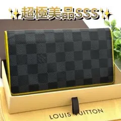 ルイ ヴィトン◎ダミエ グラフィット 3D ポルトフォイユ ブラザ 長財布