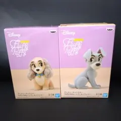 Disney Fluffy Puffy フィギュア わんわん物語 2体セット