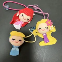 ディズニープリンセス ヘアゴム 3個セット