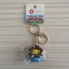 【新品】ミャクミャクなりきり立体マスコットカラーキーホルダー　ポムポムプリン