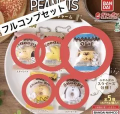 PEANUTS スヌーピーベーカリーチャーム 5種類コンプリートセット