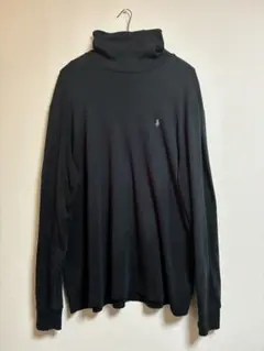 【現行】 Polo Ralph Lauren タートルネックカットソー XXL黒