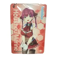 未使用 ホロライブ×アトレ秋葉原 パスケース 宝鐘マリン