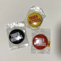 タワーレコード　TOWER RECORDS タワレコ　缶バッジ　タワレコグッズ