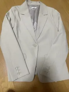 おまとめ可能！ GLACIER ベージュ テーラードジャケット Honeys M