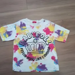 BABYDOLL Tシャツ 130cm カラフルのサムネイル