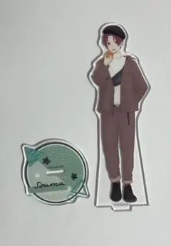 クールドジ男子　四季蒼真　アクリルスタンド　キーホルダー　缶バッジ　原作絵 クールドジ男子 四季蒼真 アクリルスタンド キーホルダー 缶