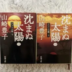 沈まぬ太陽 1 ・2 アフリカ篇 山崎豊子