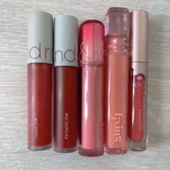 リップ5本セット【レッド・ピンク系】