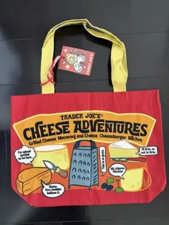 【新品未使用】Trader Joe's チーズアドベンチャー トートバッグ