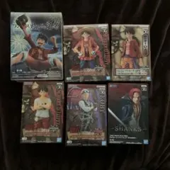 ONE PIECE フィギュアセット モンキー・D・ルフィ シャンクス