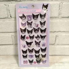 ☆セール価格☆サンリオ ボンボンドロップシール 3D ぷくぷくシール クロミ