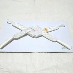 未使用品　羽織紐　白系　和装小物