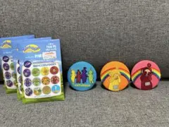 テレタビーズ刺繍缶バッジ3種シークレットありのサムネイル