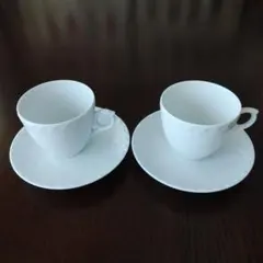 ロイヤルコペンハーゲン デミタスカップ ＆ソーサー2個セット