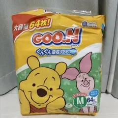 【匿名配送料込】Goo.N Mサイズ おむつ 64枚 ディズニーデザイン