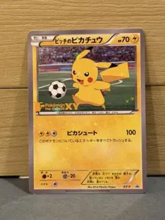 XY-P ピッチのピカチュウ_Jリーグ「ファミリー Joinデイズ」 笑顔版